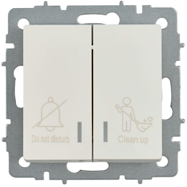 Изображение товара Выключатель IEK Brite BR-V20-2-10-K36 (жемчуг)