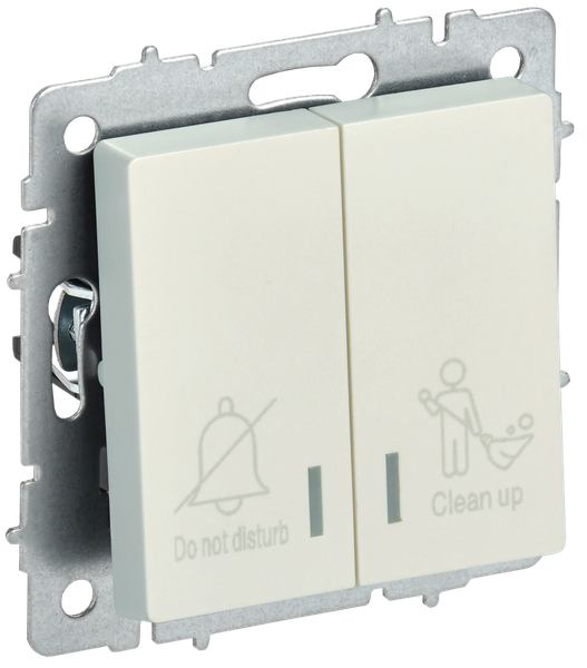 Изображение товара Выключатель IEK Brite BR-V20-2-10-K36 (жемчуг)