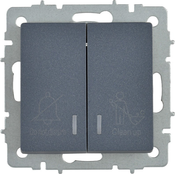 Изображение товара Выключатель IEK Brite BR-V20-2-10-K35 (маренго)