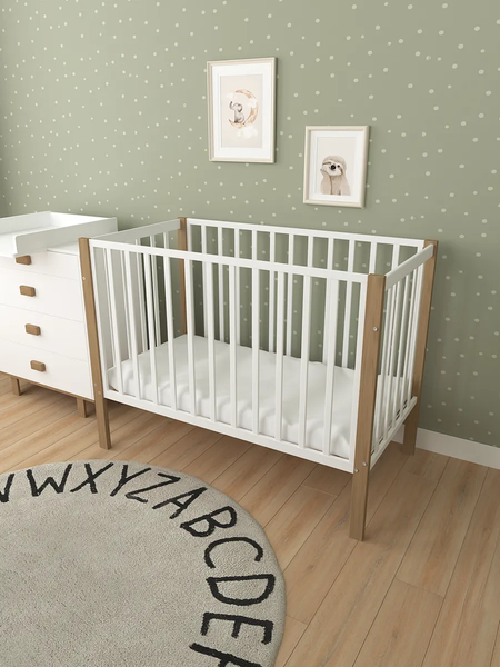 Изображение товара Детская кроватка СКВ 3190111-6 (белый бук)