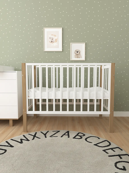 Изображение товара Детская кроватка СКВ 3190111-6 (белый бук)