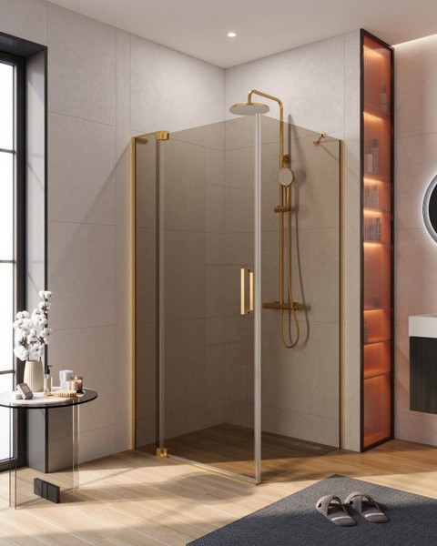 Изображение товара Душевой уголок Cezares SLIDER-AH-1-80-80/90-BR-BORO