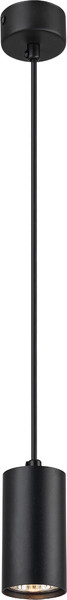 Изображение товара Потолочный светильник ESCADA 20001SMP/01 SBK (черный матовый)