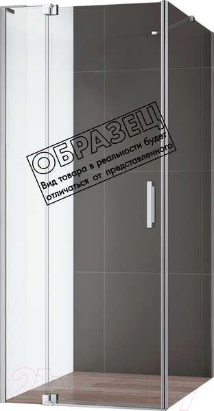 Изображение товара Душевой уголок Cezares SLIDER-AH-1-90-70/80-GRIGIO-GM