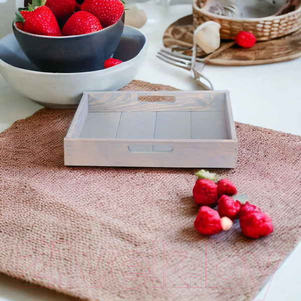 Изображение товара Поднос Dipriz Д.7571.3 (серый бейц)