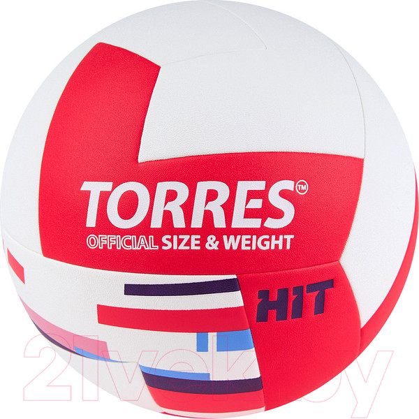 Изображение товара Мяч волейбольный Torres Hit / V32355 (размер 5)