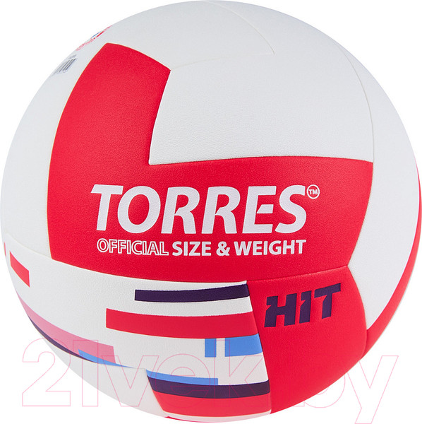 Изображение товара Мяч волейбольный Torres Hit / V32355 (размер 5)