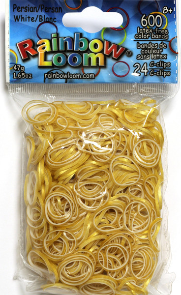 Изображение товара Набор для плетения Rainbow Loom Набор резинок / BW0024 (белый)