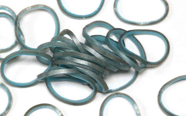 Изображение товара Набор для плетения Rainbow Loom Набор резинок / BW0061 (бирюзовый)