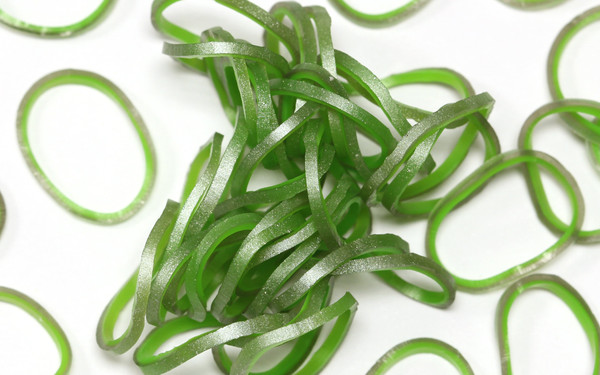 Изображение товара Набор для плетения Rainbow Loom Набор резинок / BW0063 (лайм)