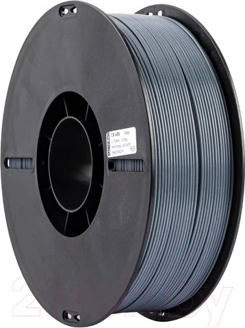 Изображение товара Пластик для 3D-печати Creality CR-ABS 1.75мм / 3301020034 (1кг, серый)