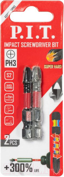 Изображение товара Набор бит P.I.T ASDR01-50PH3 (2шт)