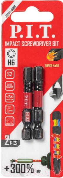 Изображение товара Набор бит P.I.T ASDR01-50H6 (2шт)