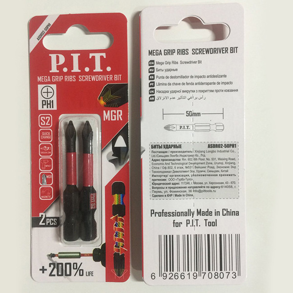 Изображение товара Набор бит P.I.T ASDR02-50PH1 (2шт)