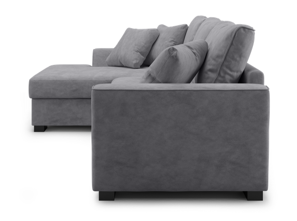 Изображение товара Диван угловой Mio Tesoro Като 33 Левый (Germes Grafit)