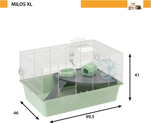 Изображение товара Клетка для грызунов Ferplast Milos XL / 57010717