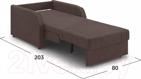 Изображение товара Кресло-кровать Mio Tesoro Турин 053 АТС80 (Velutto 23)