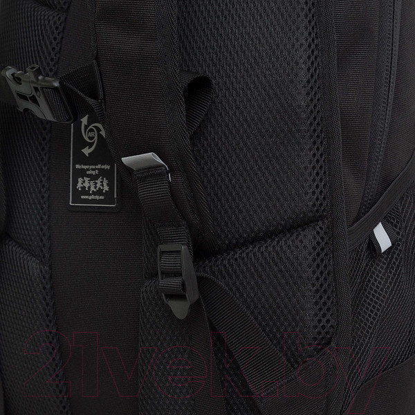 Изображение товара Рюкзак Grizzly RU-438-2 (черный/салатовый)