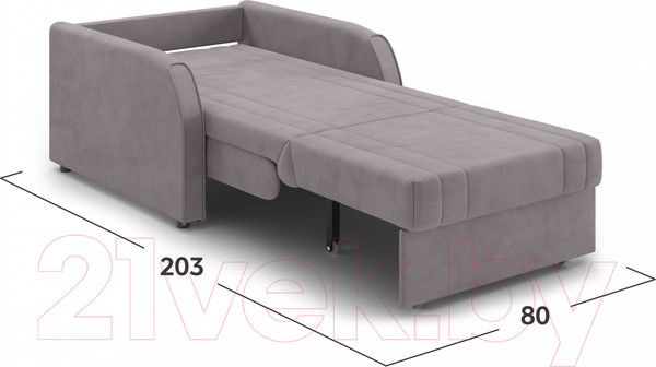 Изображение товара Кресло-кровать Mio Tesoro Турин 053 АТС80 (Velutto 08)