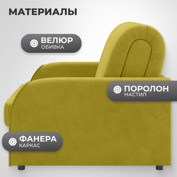 Изображение товара Кресло-кровать Mio Tesoro Турин 053 АТС80 (Velutto 28)