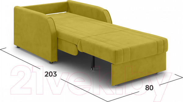 Изображение товара Кресло-кровать Mio Tesoro Турин 053 АТС80 (Velutto 28)