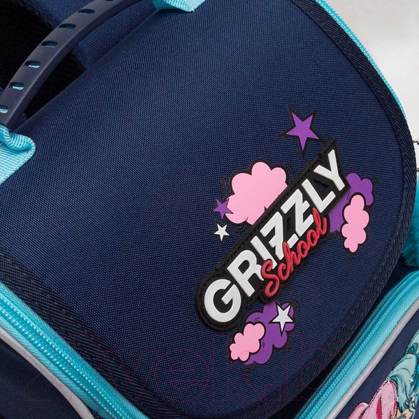 Изображение товара Школьный рюкзак Grizzly RAm-484-6 (синий)