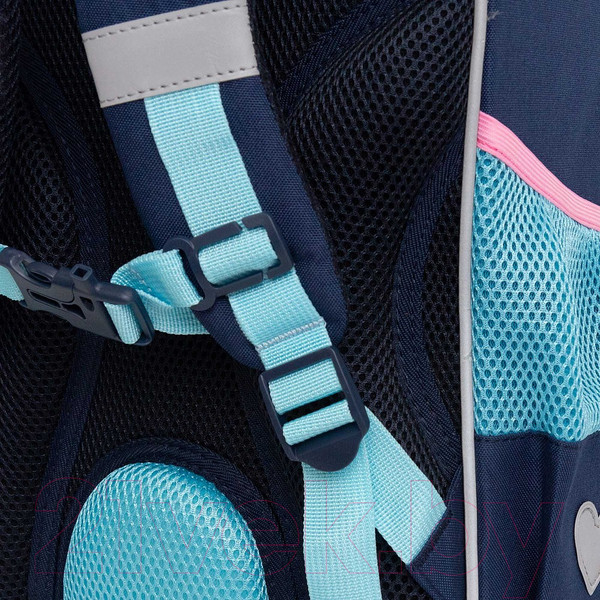 Изображение товара Школьный рюкзак Grizzly RAm-484-6 (синий)