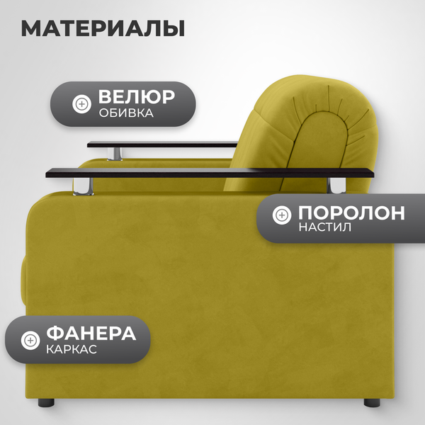 Изображение товара Кресло-кровать Mio Tesoro Остин 064 АТС80 (Velutto 28)