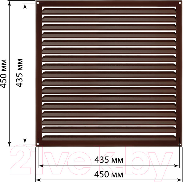 Изображение товара Решетка вентиляционная TDM SQ1807-0740