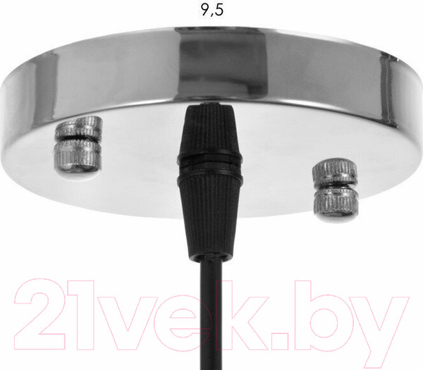 Изображение товара Потолочный светильник BayerLux Фиш / 9626360 (хром)