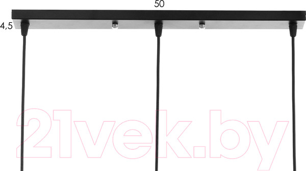 Изображение товара Потолочный светильник BayerLux Фрейя / 9626330 (черный)