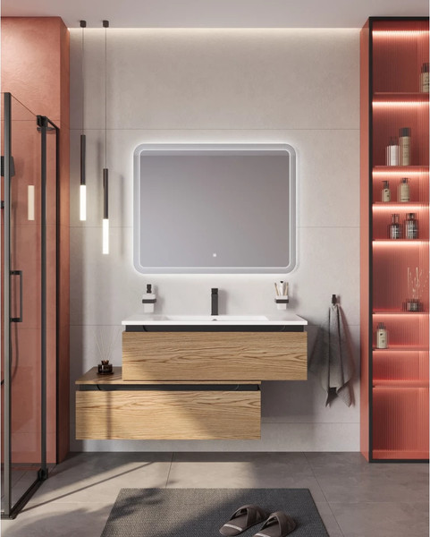 Изображение товара Тумба для ванной Cezares SLIDER-1000-1C-PI-RT-P