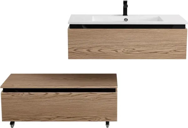 Изображение товара Тумба для ванной Cezares SLIDER-1000-1C-PI-RT-P