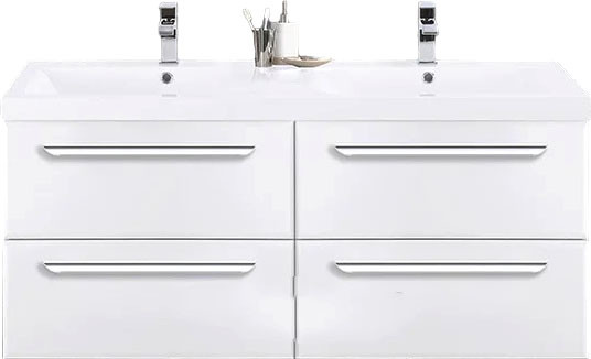 Изображение товара Тумба под умывальник Cezares DUET-N-1400-4C-SO-2-BL