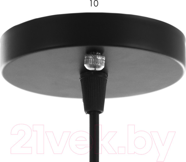 Изображение товара Потолочный светильник BayerLux Шар / 9626363 (черный)