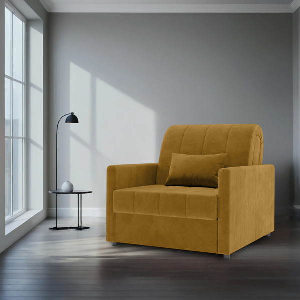 Изображение товара Кресло-кровать Mio Tesoro Бремен К 139 АТС80 (Ultra Mustard)