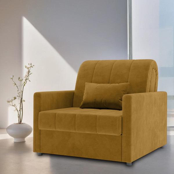 Изображение товара Кресло-кровать Mio Tesoro Бремен К 139 АТС80 (Ultra Mustard)