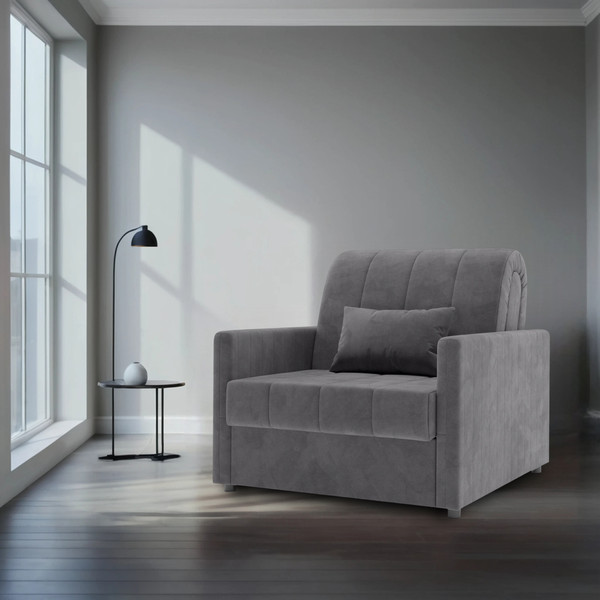 Изображение товара Кресло-кровать Mio Tesoro Бремен К 139 АТС80 (Ultra Grey)