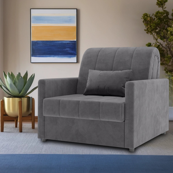 Изображение товара Кресло-кровать Mio Tesoro Бремен К 139 АТС80 (Ultra Grey)