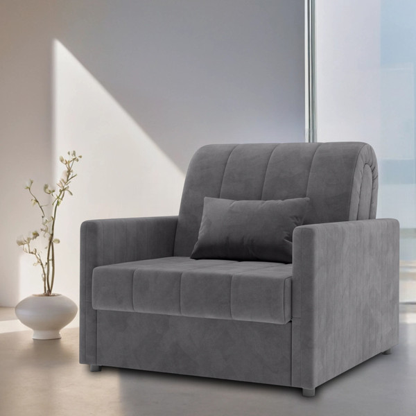 Изображение товара Кресло-кровать Mio Tesoro Бремен К 139 АТС80 (Ultra Grey)