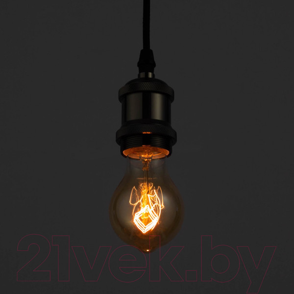 Изображение товара Потолочный светильник BayerLux Эдиссон / 9468731 (черный хром)