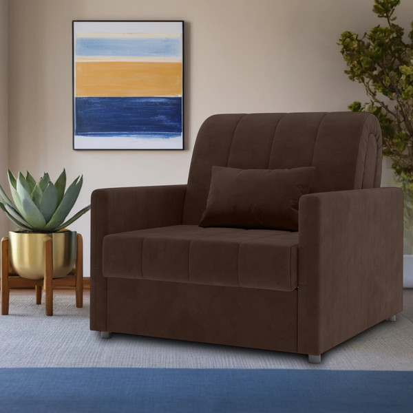 Изображение товара Кресло-кровать Mio Tesoro Бремен К 139 АТС80 (Ultra Chocolate)