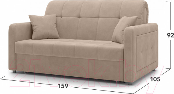 Изображение товара Диван Mio Tesoro Порту 063 АТС140 (Balance 130)