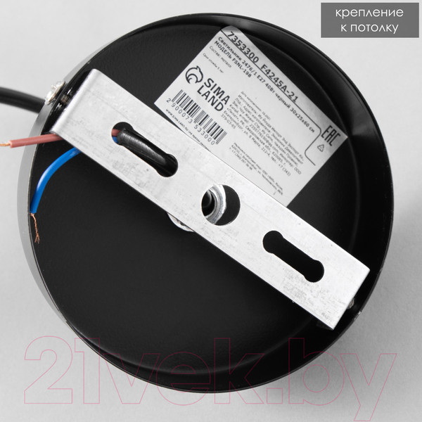 Изображение товара Потолочный светильник BayerLux 7353300 (черный)