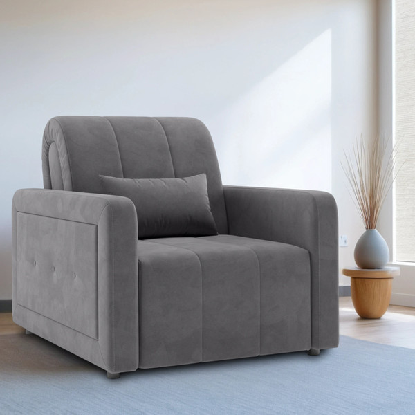 Изображение товара Кресло-кровать Mio Tesoro Борго 107 80 (Ultra Grey)