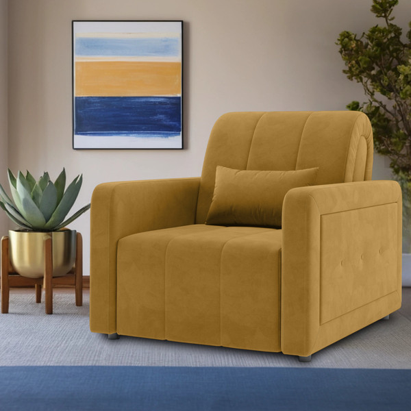 Изображение товара Кресло-кровать Mio Tesoro Борго 107 80 (Ultra Mustard)