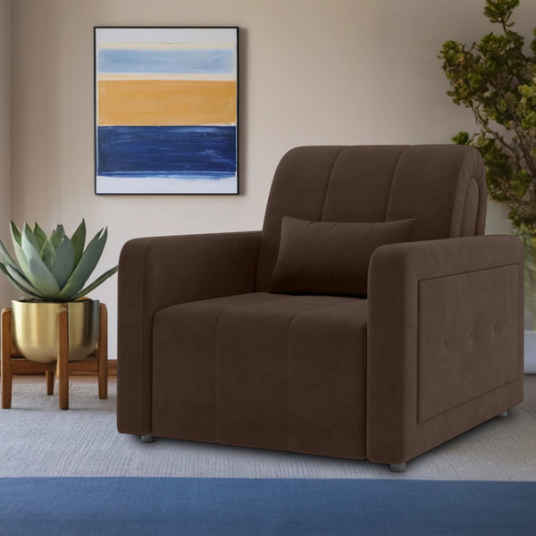 Изображение товара Кресло-кровать Mio Tesoro Борго 107 80 (Ultra Chocolate)