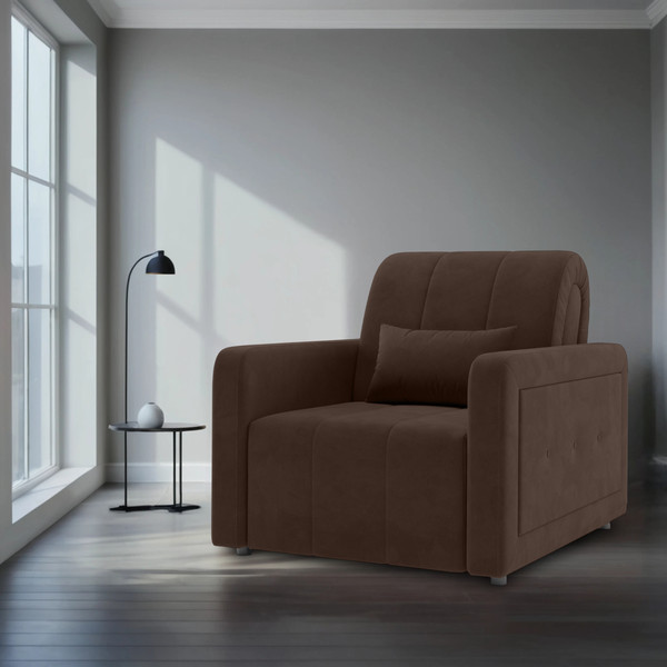 Изображение товара Кресло-кровать Mio Tesoro Борго 107 80 (Ultra Chocolate)