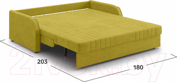 Изображение товара Диван Mio Tesoro Турин 053 АТС180 (Velutto 28)