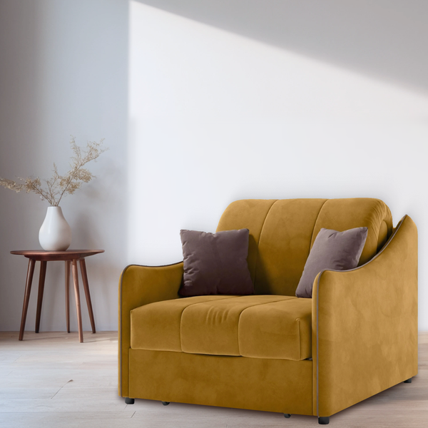 Изображение товара Кресло-кровать Mio Tesoro Эско 32 АТС80 (Ultra Mustard/Ultra Stone)